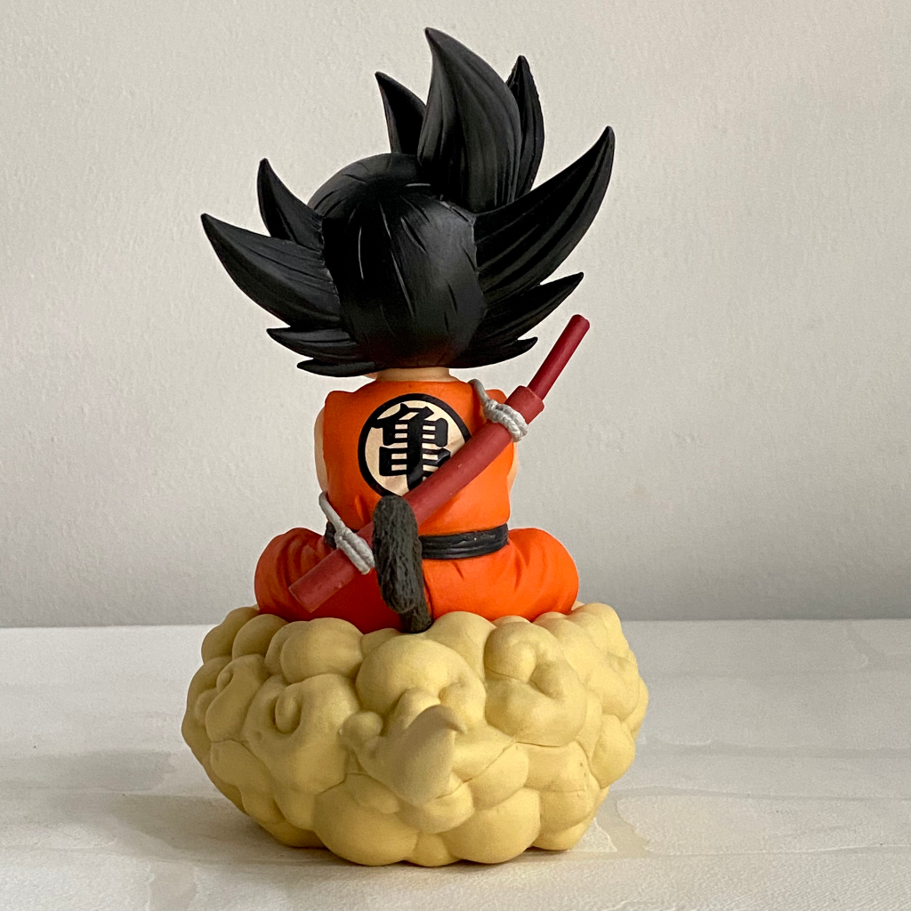 Mô hình Son Goku Kid cao 16CM - Mô hình goku cưỡi mây bandaiF1 - Goku lúc nhỏ cưỡi mây - Dragonball figure