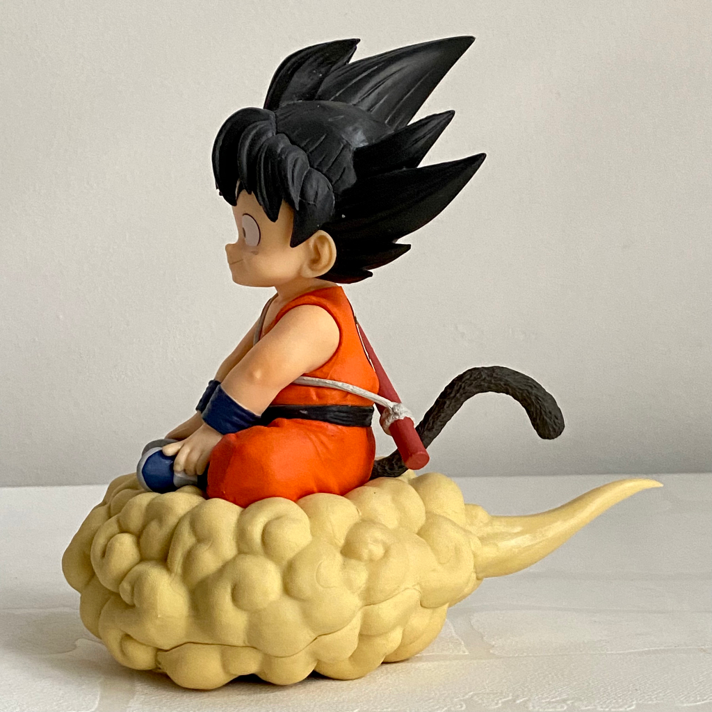 Mô hình Son Goku Kid cao 16CM - Mô hình goku cưỡi mây bandaiF1 - Goku lúc nhỏ cưỡi mây - Dragonball figure
