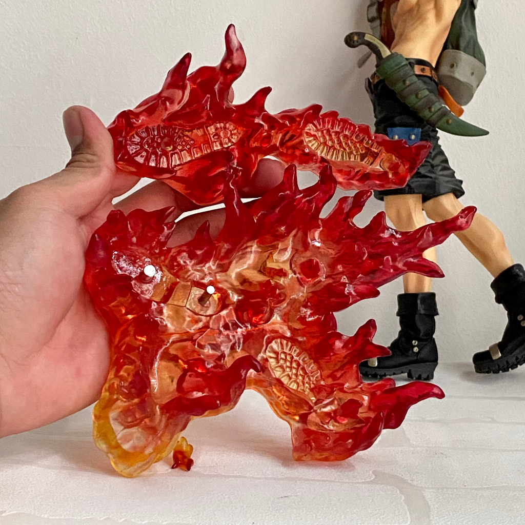 Mô hình Ace hỏa quyền BWFC cao 34cm - Mô hình Portgas D.Ace đế lửa cực nét - One piece figure Ace