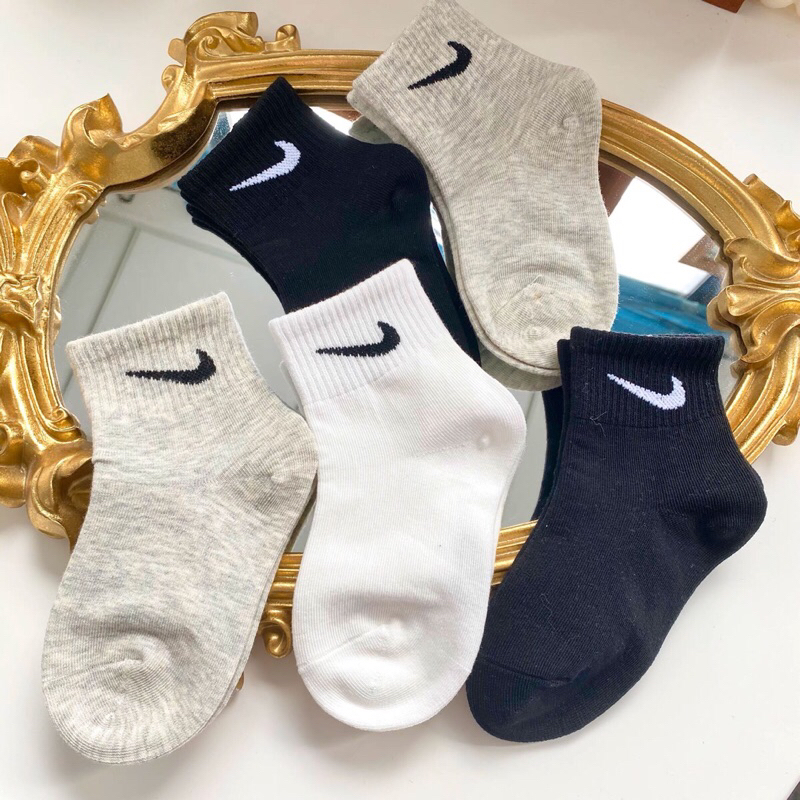 Tất cao cổ cho bé trai bé gái Co giãn tốt thoáng khí không gây mùi hôi Bảo vệ chân cho bé