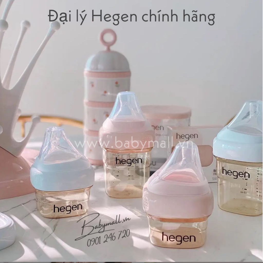 Bình sữa Hegen Fullbox nguyên hộp 60ml-150ml-240ml-330m
