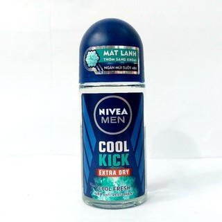Lăn khử mùi Nivea Men Cool Fresh mát lạnh thơm sảng khoái 50ml