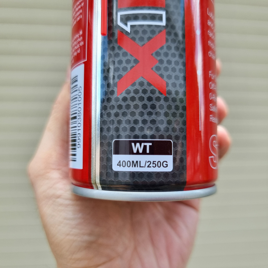 Dưỡng sên Bôi trơn sên X1R 400ml Hàng Chính Hãng