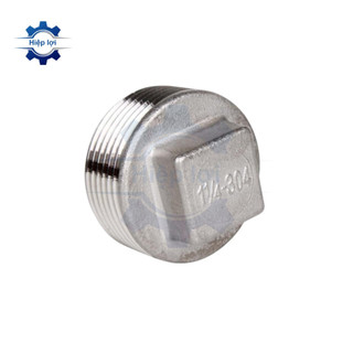Bít ren ngoài inox 304 - nút bít ren ngoài inox