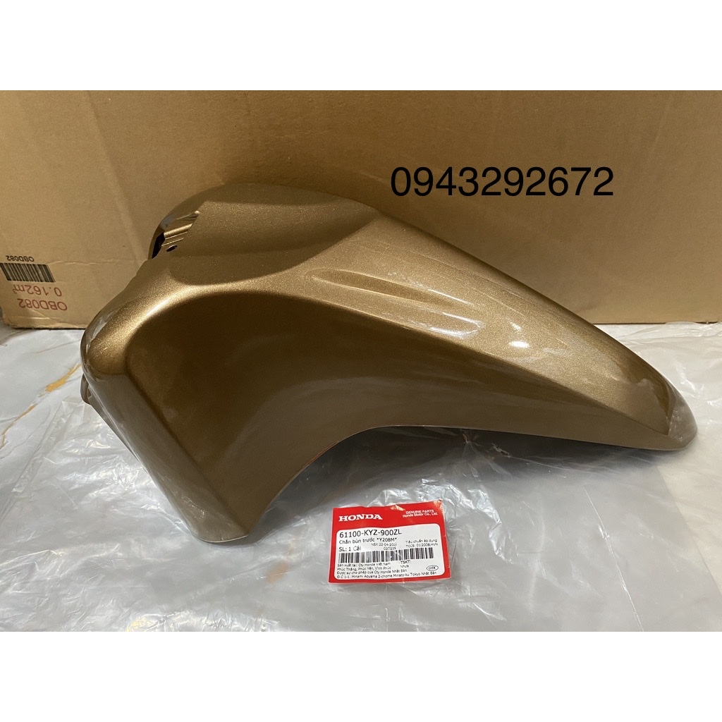 Dè (Chắn Bùn Trước) Future 125 (2011>2015) Màu Đồng *Y208M* Honda (61100KYZ900ZL)