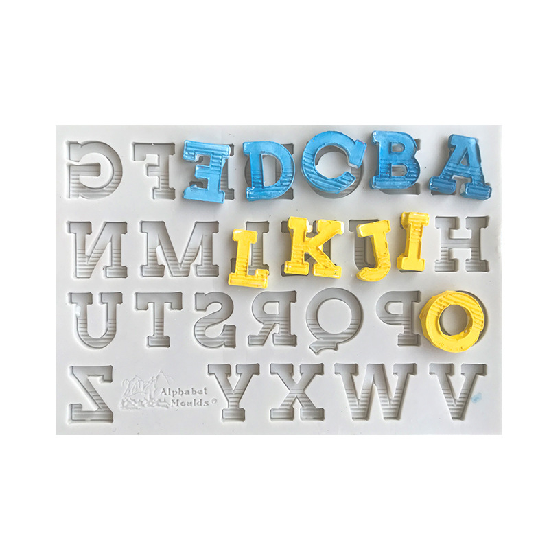 Khuôn chữ số gạch silicon