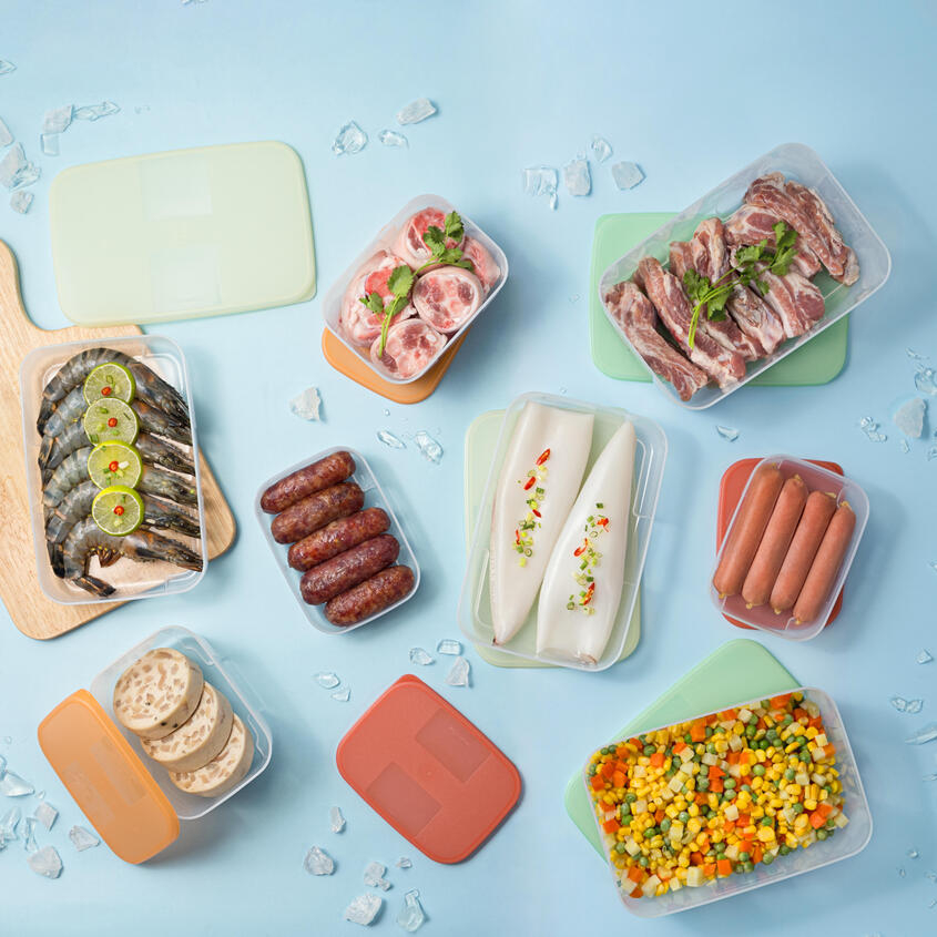 Hộp Lẻ Trữ Đông Tách Từ Set Freezermate Colorful Set 8  - Tupperware