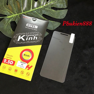 BỘ 2 Miếng dán kính cường lực Xiaomi Redmi 4X