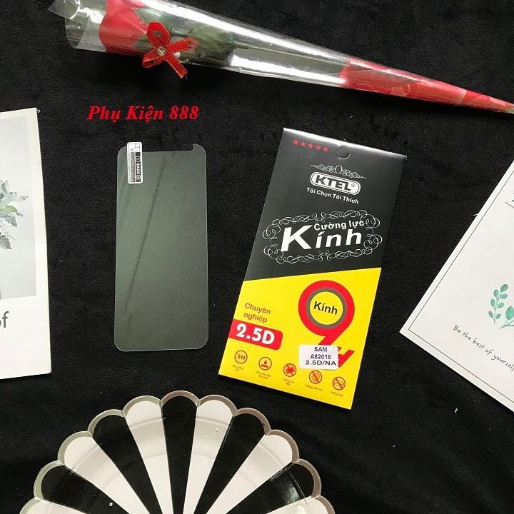 bộ 2 Miếng dán cường lực Samsung Galaxy A8 2018