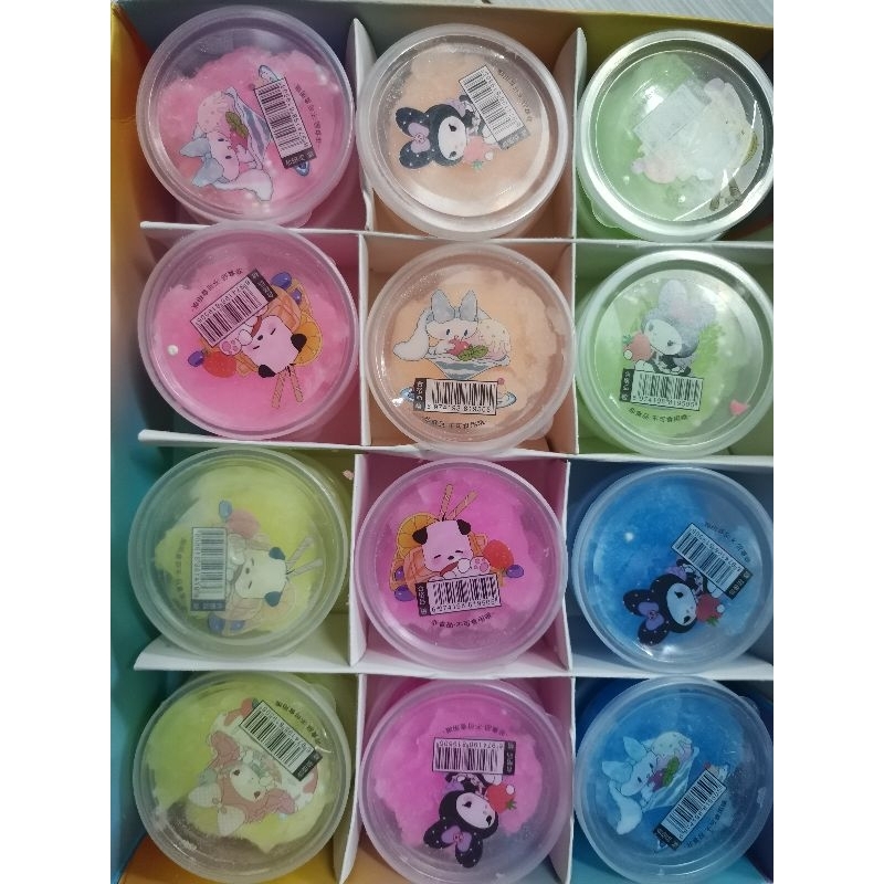 Slime mây thơm hương trái cây- Slam mây- slime tuyết