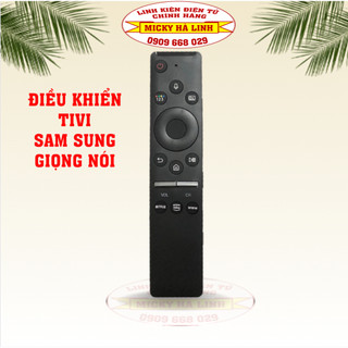 REMOTE ĐIỀU KHIỂN TIVI SAMSUNG GIỌNG NÓI Dùng cho tivi Samsung SMART 4K ULTRA [Tặng Pin]