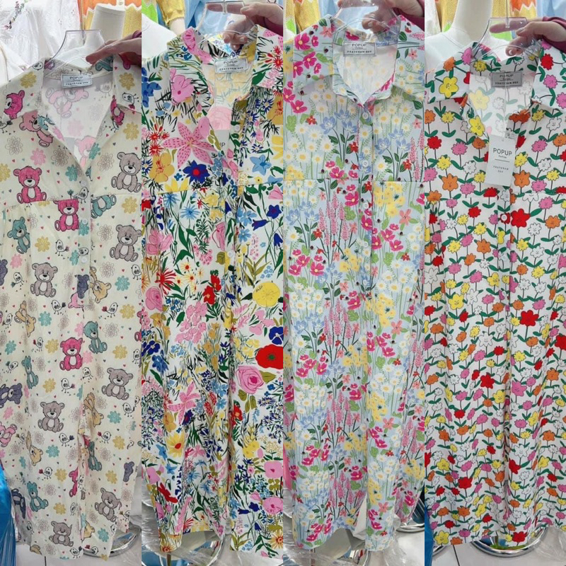 Jum hoạt hình Thái Lan   Jumpsuit Đồ Bay Dáng Rộng Màu Sắc Thời Trang Mùa Hè Cá Tính Thái Lan