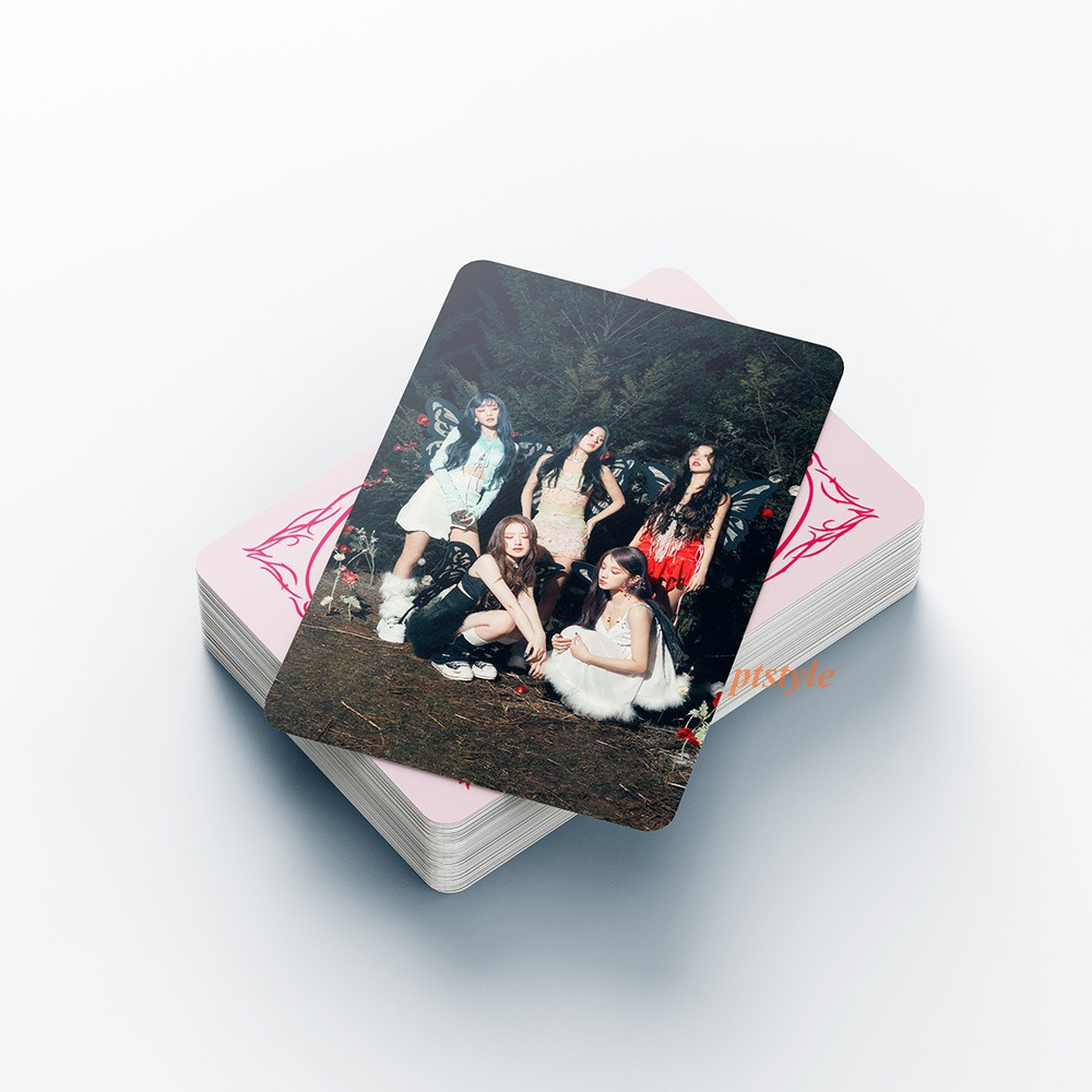 Hộp 55 Lomo Card Bo Góc I-DLE I Feel