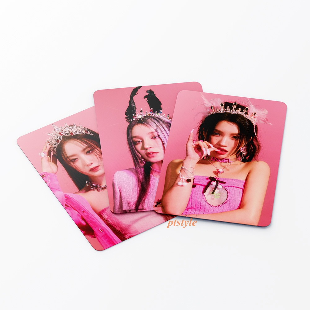 Hộp 55 Lomo Card Bo Góc I-DLE I Feel