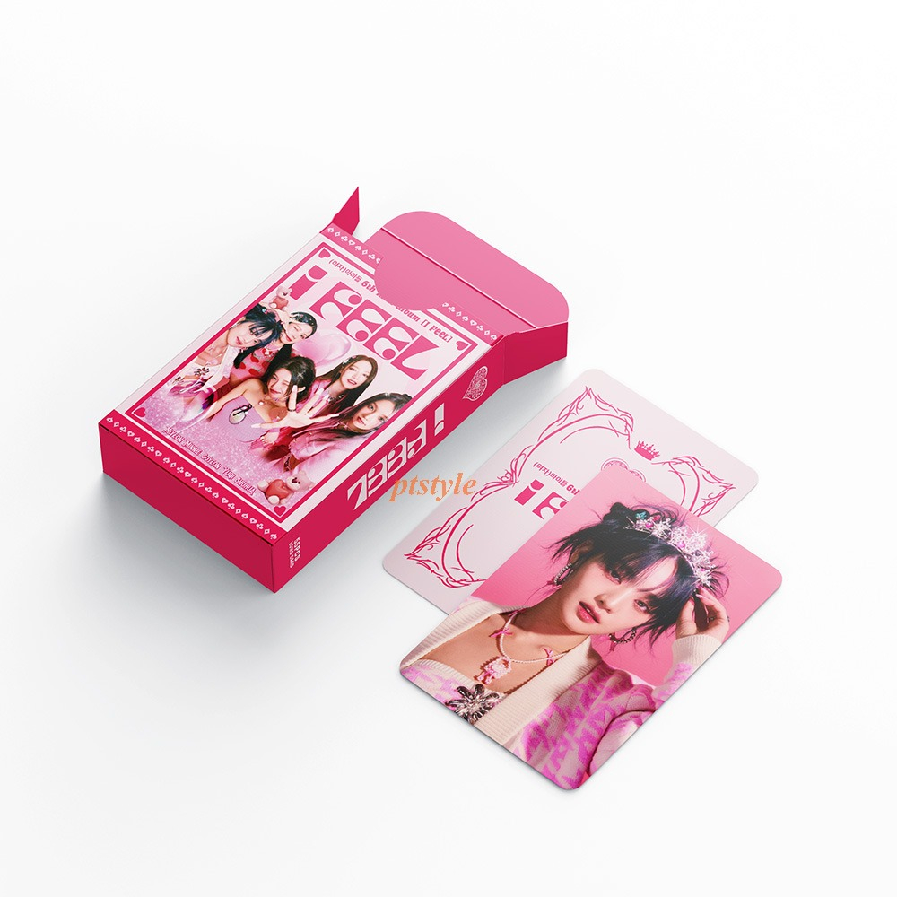Hộp 55 Lomo Card Bo Góc I-DLE I Feel