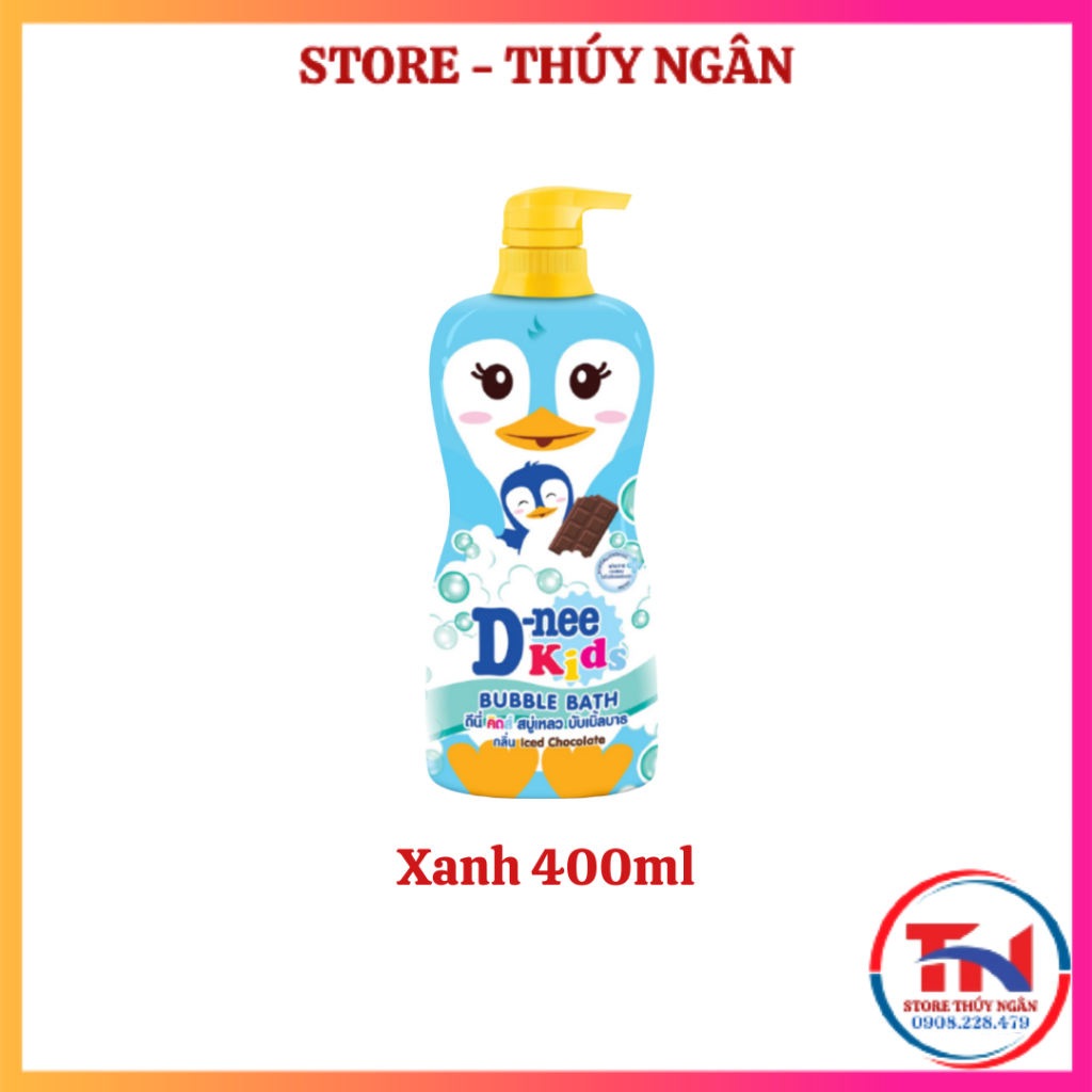 Sữa Tắm Gội Dnee Kids Thú Chai 400ml, Nhập Khẩu Thái Lan, Tắm Gội Toàn Thân Cho Bé