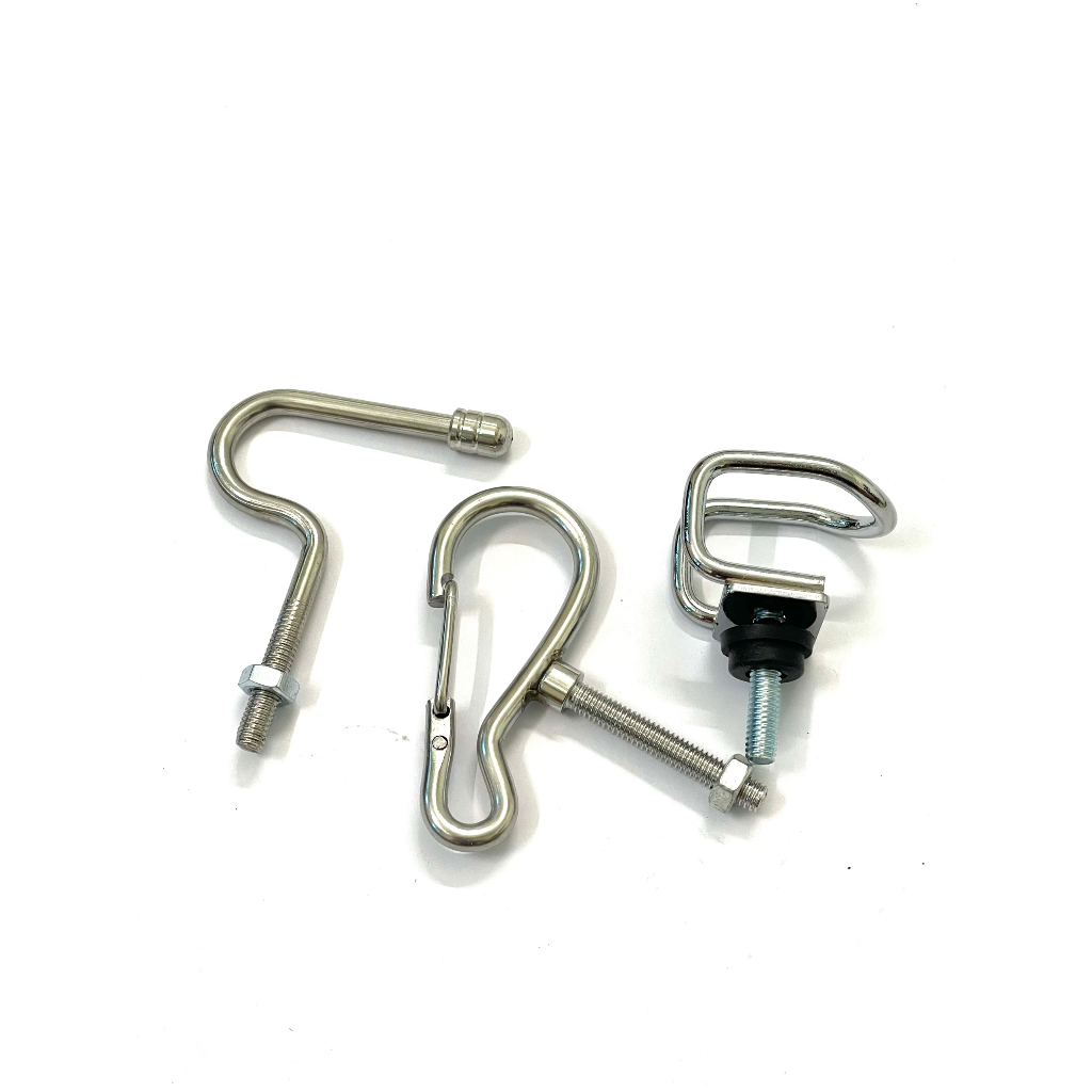 Móc treo đồ, móc treo đồ xe máy đủ các mẫu Titan 7 màu - inox hàng dày dặn