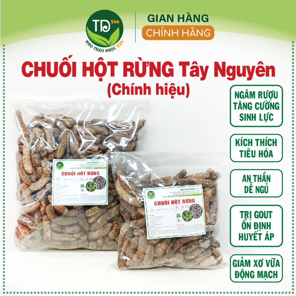 [1 kg] Chuối hột rừng chính hiệu, khô, sạch, thơm, giảm đau xương khớp, ngừa Gout, sỏi thận, đồ ngâm bồi bổ sức khỏe