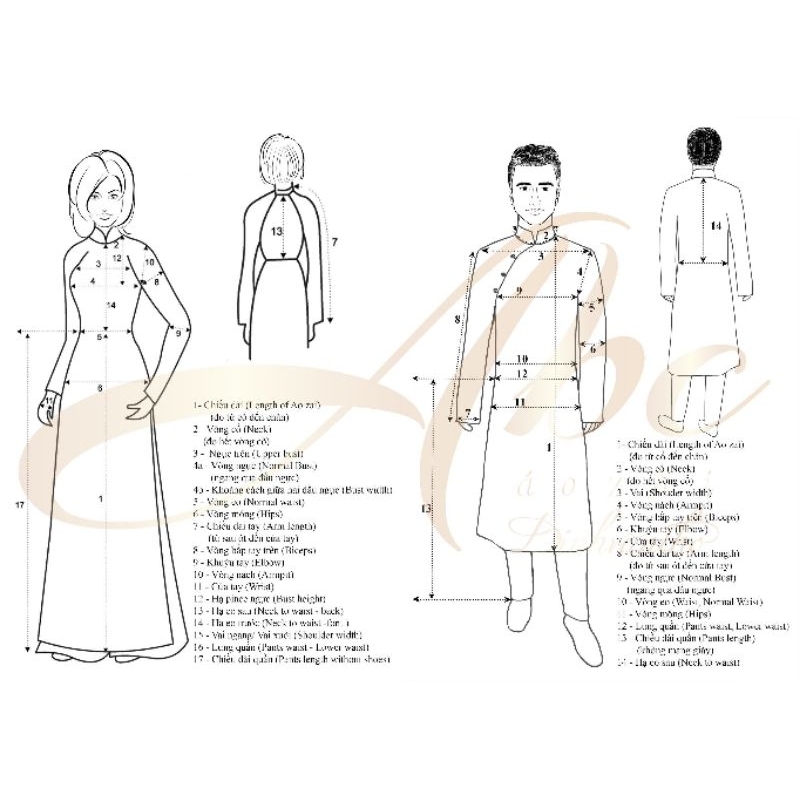 Áo dài voan tay loe kết hoa tiệc hỏi cưới đẹp