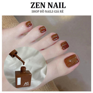 Sơn gel màu nâu coffe sữa chai 15 ml