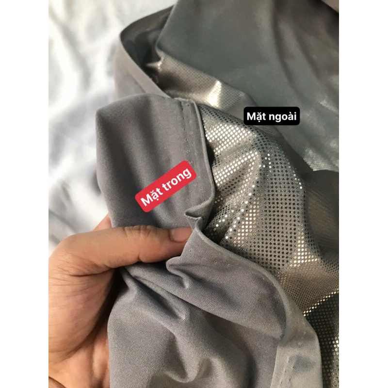 Vải Thun poly tráng giả Da