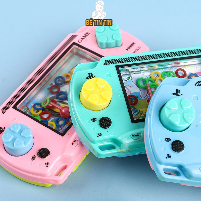 Đồ Chơi Trẻ Em Máy Chơi Game Bắn Vòng Nước Vui Nhộn Giúp Bé Tránh Xa Điện Thoại, Tivi