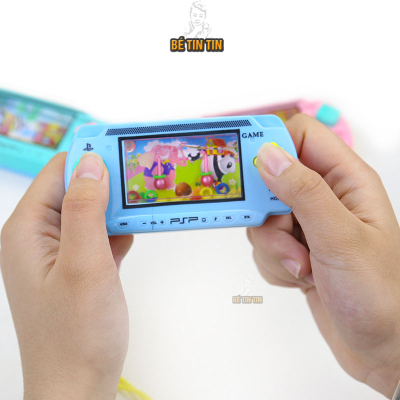 Đồ Chơi Trẻ Em Máy Chơi Game Bắn Vòng Nước Vui Nhộn Giúp Bé Tránh Xa Điện Thoại, Tivi