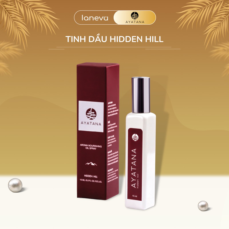 Tinh Dầu Therapy Dạng Xịt AYATANA - Hương Hidden Hill