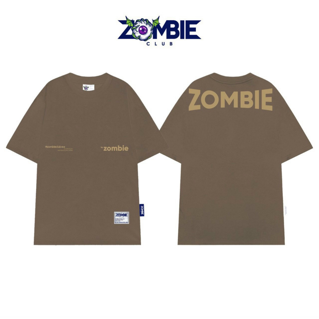 VÒNG TAY ==Áo thun Zombie Club No One Is You vải thun cotton 100% định lượng 250gsm ZB025