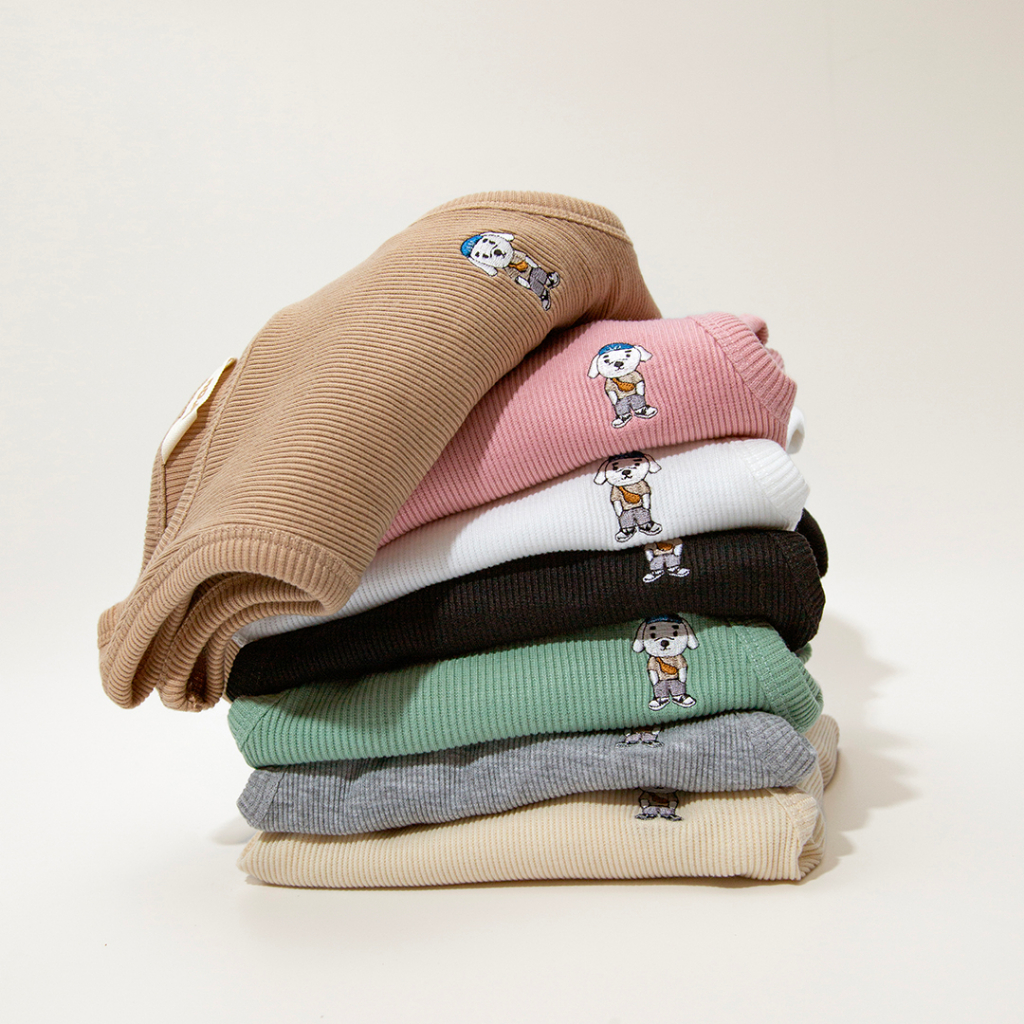 Áo Tanktop Grau Ba Lỗ Hai Dây Nữ Logo Thêu, Vải Thun Gân Co Giãn, Dáng Croptop