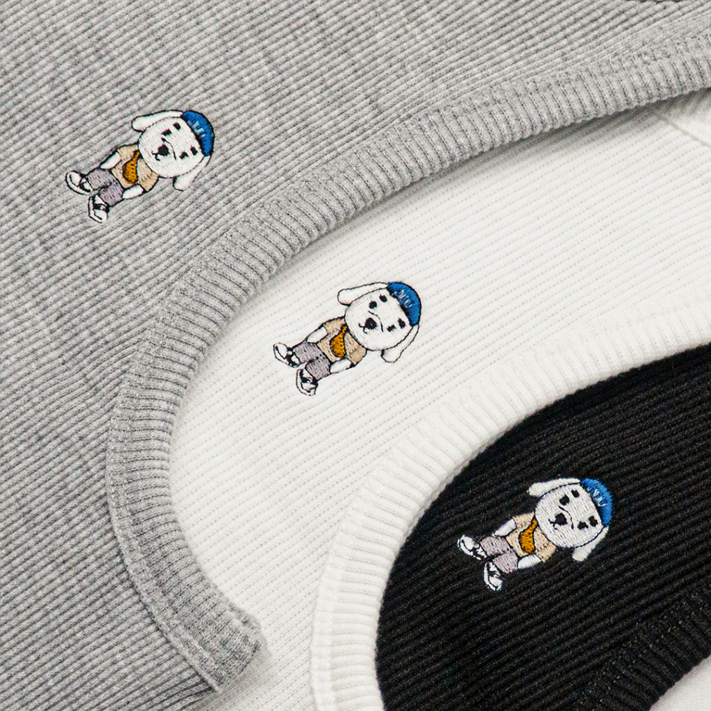 Áo Tanktop Grau Ba Lỗ Hai Dây Nữ Logo Thêu, Vải Thun Gân Co Giãn, Dáng Croptop