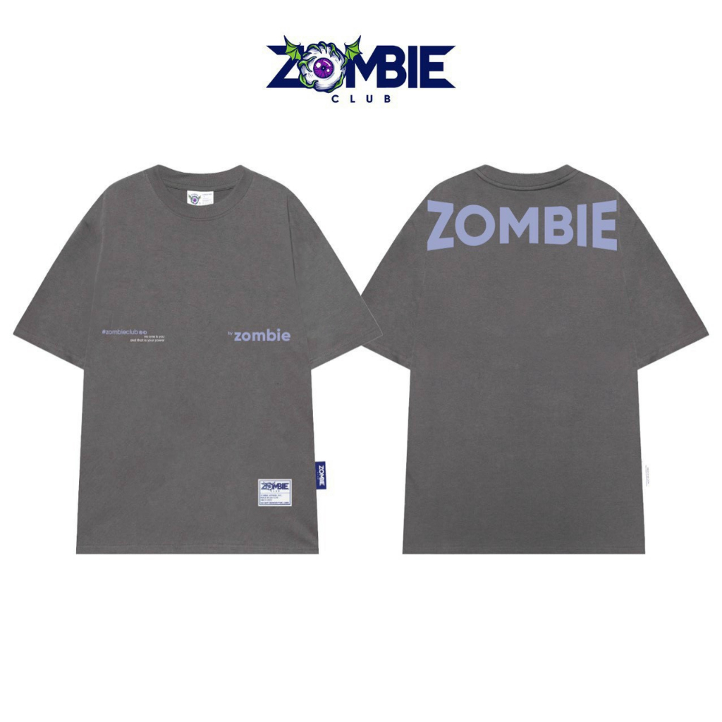 VÒNG TAY ==Áo thun Zombie Club No One Is You vải thun cotton 100% định lượng 250gsm ZB025