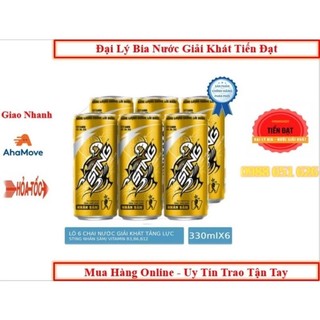 Lốc 6 lon sting vàng/ dâu 330ml
