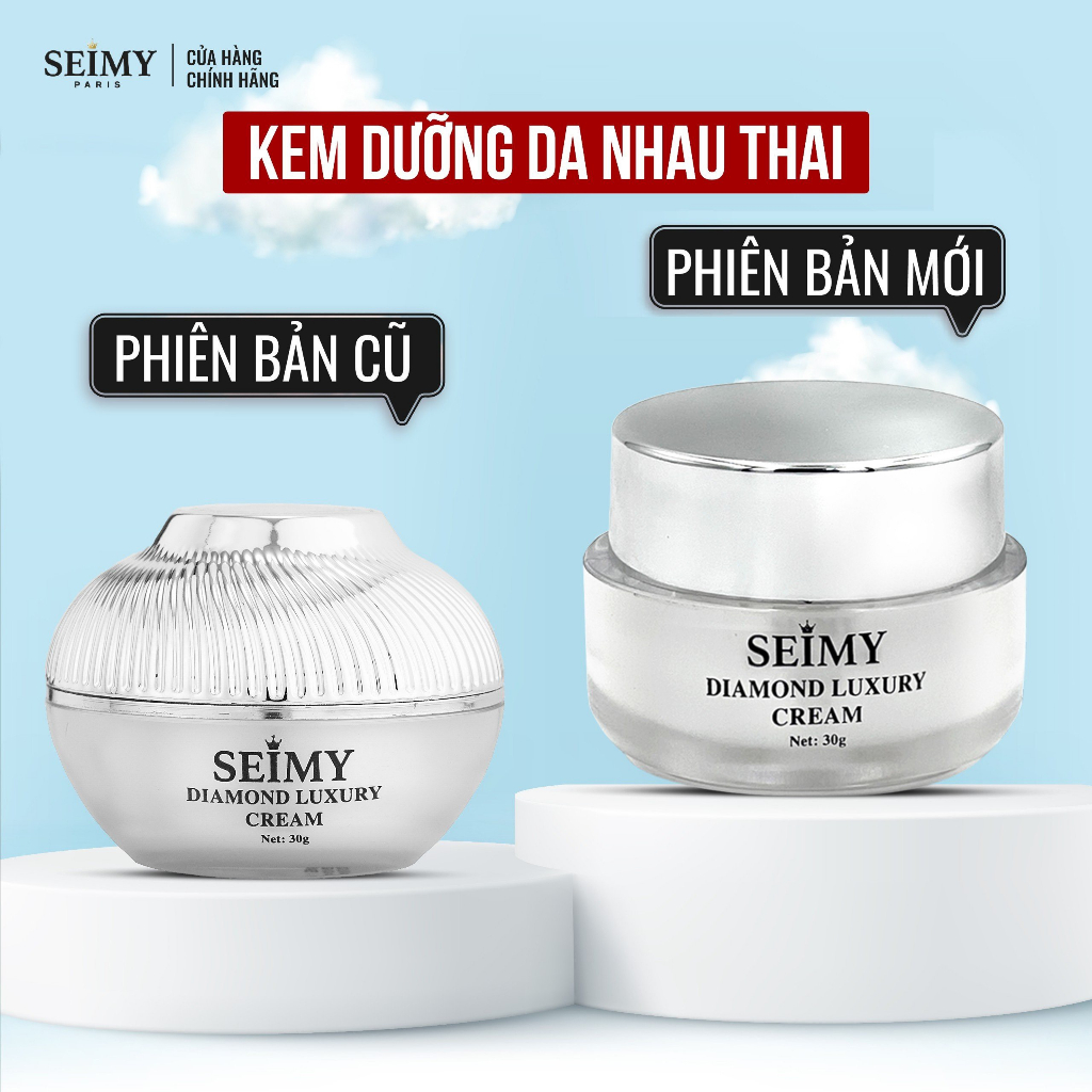 Kem dưỡng da mặt nhau thai SEIMY - Diamond Luxury Cream 30g