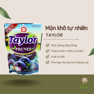MẬN KHÔ TỰ NHIÊN TAYLOR (gói 50g và 250g)