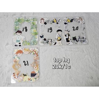 Thẻ toploader trang trí sẵn bảo vệ card, thẻ bài, .... toploader deco / toploader decor