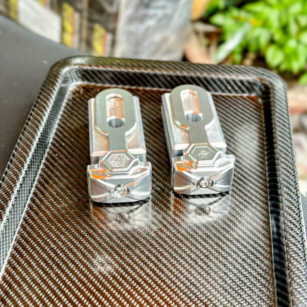 Cặp tăng sên âm CNC Có Nẹp Cho Xe Ex150/155 Titanium Pro