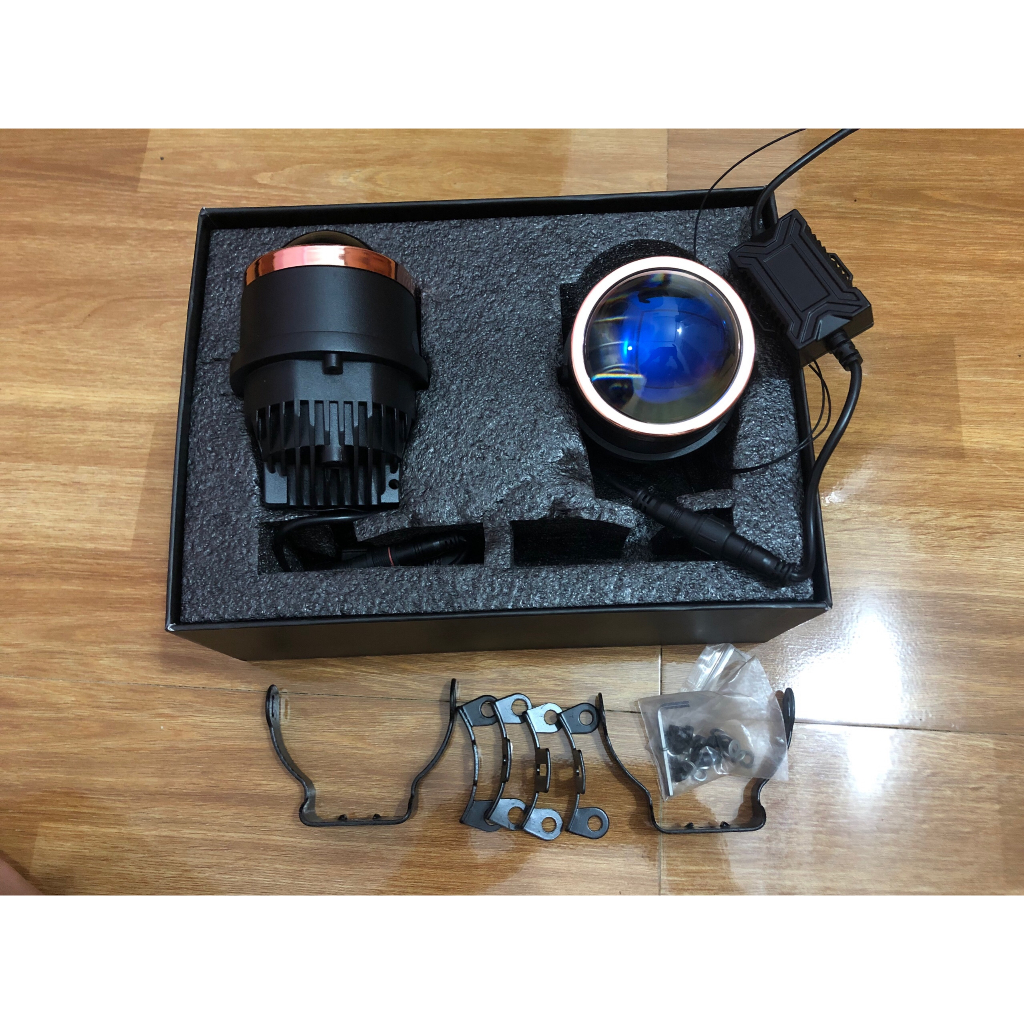 Đèn bi gầm oto 3inch 3 màu SLIGHT 3C