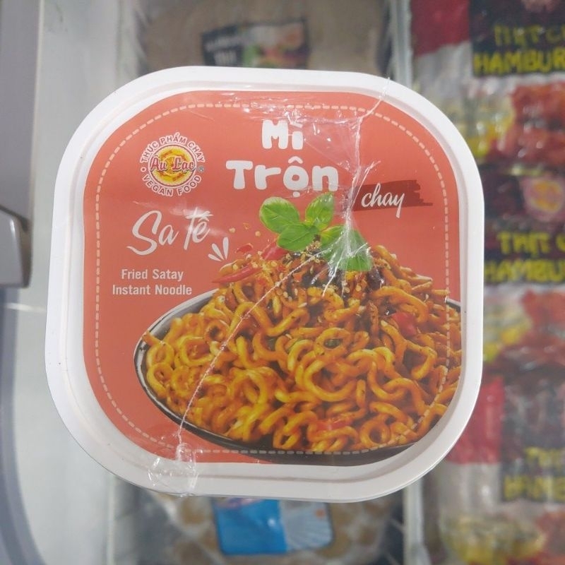 Mì Trộn Satế chay Âu Lạc 120g Ly