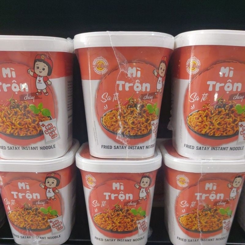 Mì Trộn Satế chay Âu Lạc 120g Ly