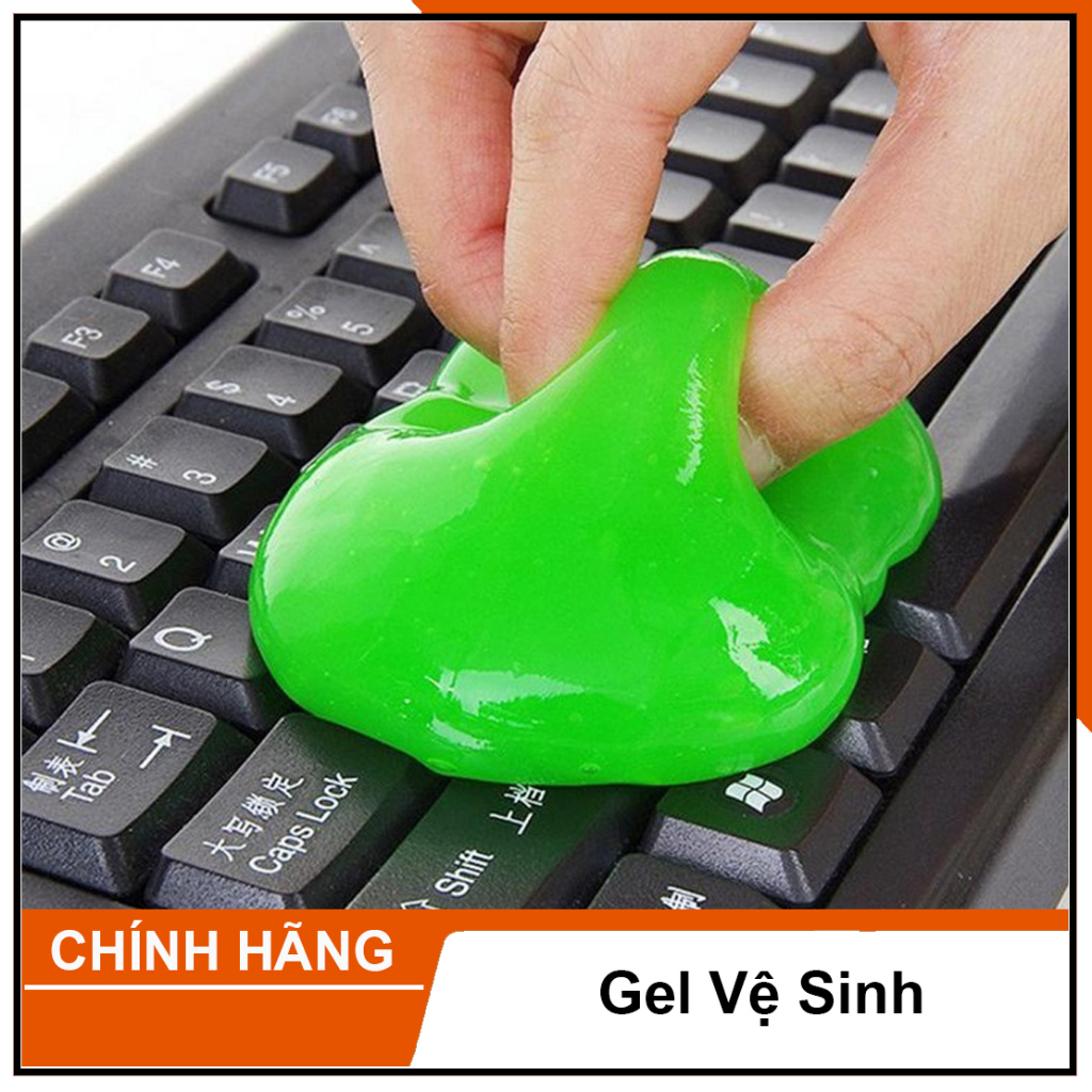 Gel Làm Sạch bụi Vệ Sinh Bàn Phím Đa Năng - silicon hút bụi gói 80g
