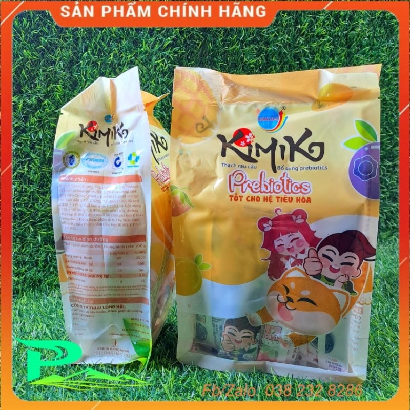 Thạch Long Hải bổ sung Prebiotics tốt cho hệ tiêu hóa túi 500g