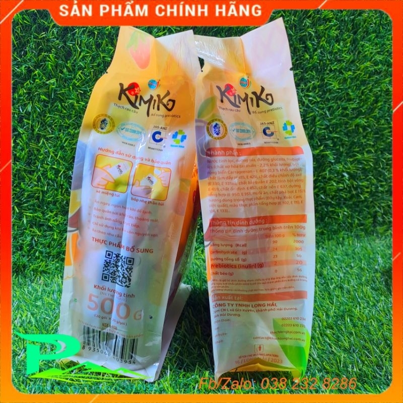 Thạch Long Hải bổ sung Prebiotics tốt cho hệ tiêu hóa túi 500g
