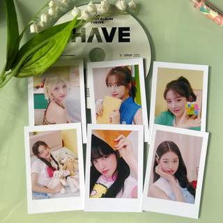 SET POSTER + CARD I.V.E ( gồm 6 món)