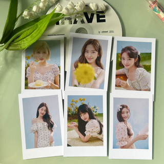SET POSTER + CARD I.V.E ( gồm 6 món)