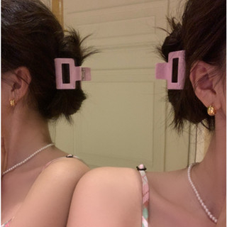 Kẹp Tóc Mini Hình Vuông Dễ Thương Phong Cách Hàn Quốc Cho Nữ