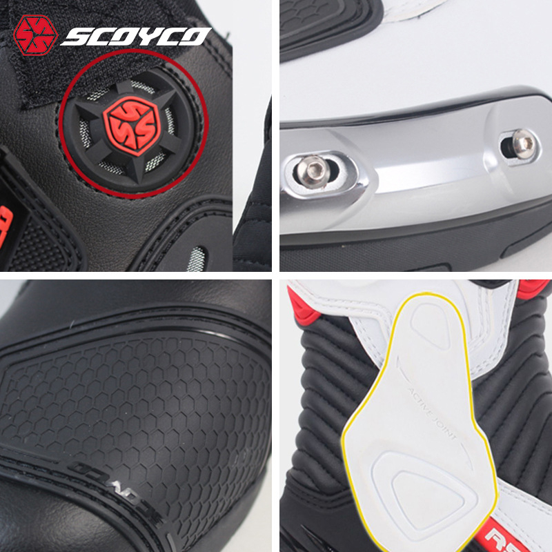 Giày Bảo Hộ Moto, xe máy Scoyco MR002-2