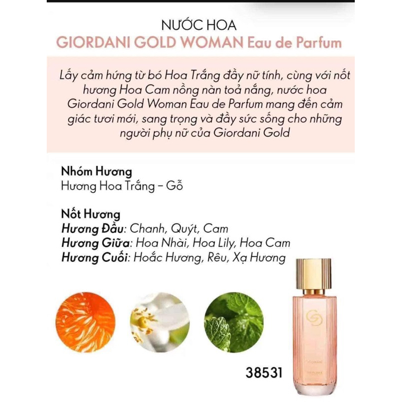 Nước hoa nữ GG 50ML