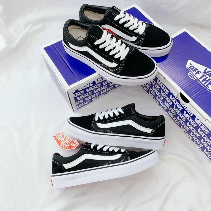 Giày sneaker Va.ns Old Skool đen thấp