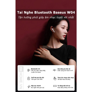 Tai Nghe Bluetooth Baseus W04